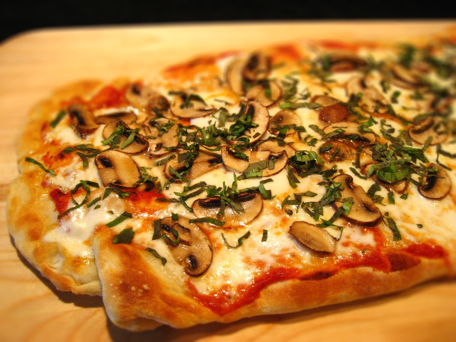 домашняя грибная пицца рецепт фото 29