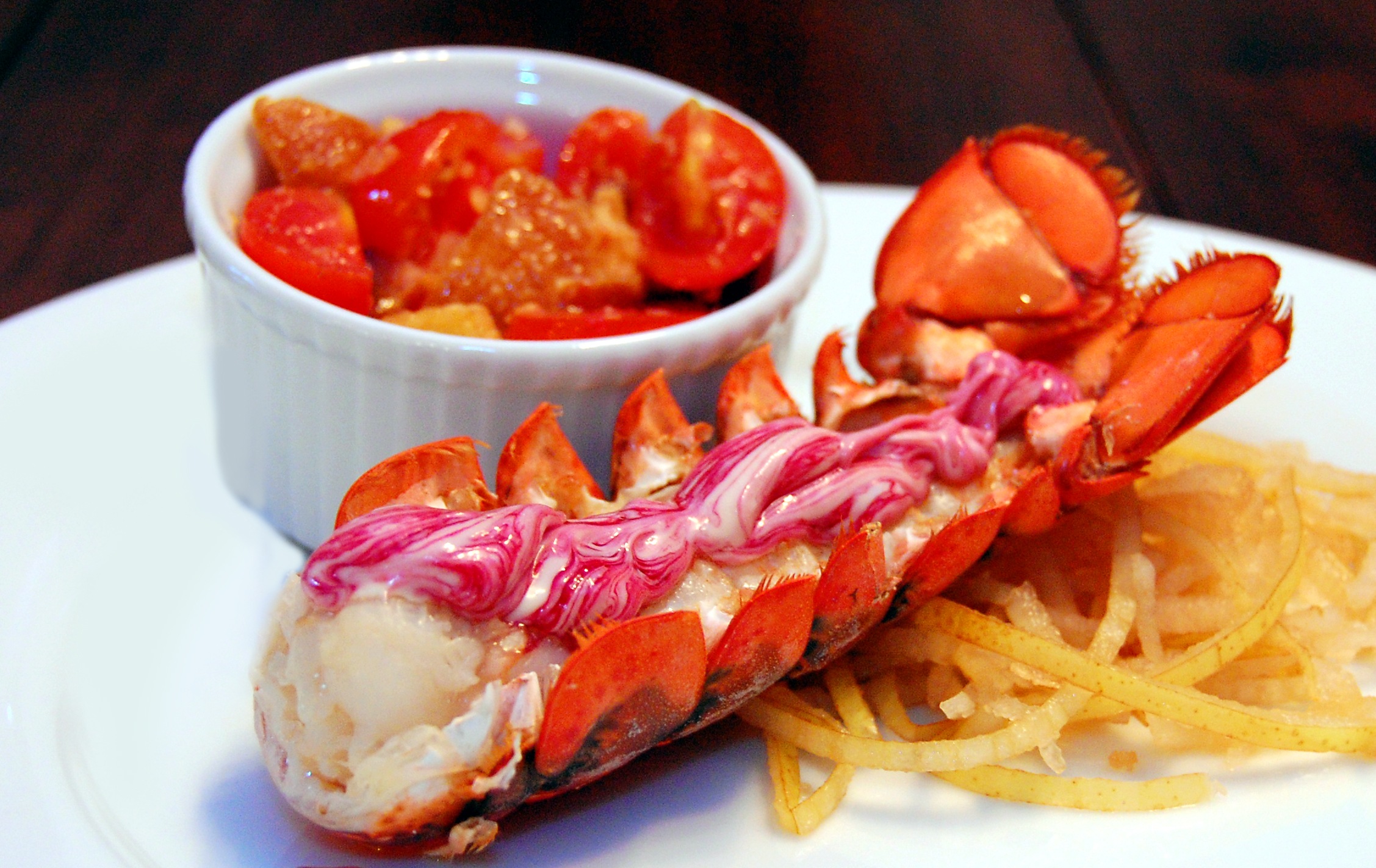 lobster tail dish