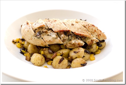 Boursin Chicken with Brown Butter Gnocchi