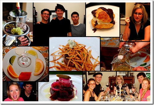 french bistro collage